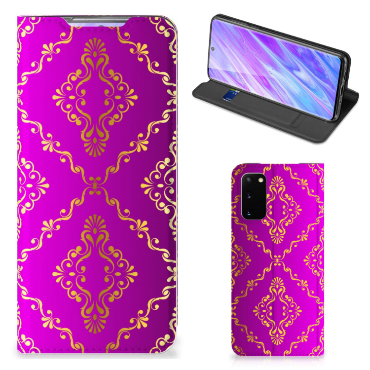 Telefoon Hoesje Samsung Galaxy S20 Barok Roze - B2C Telecom