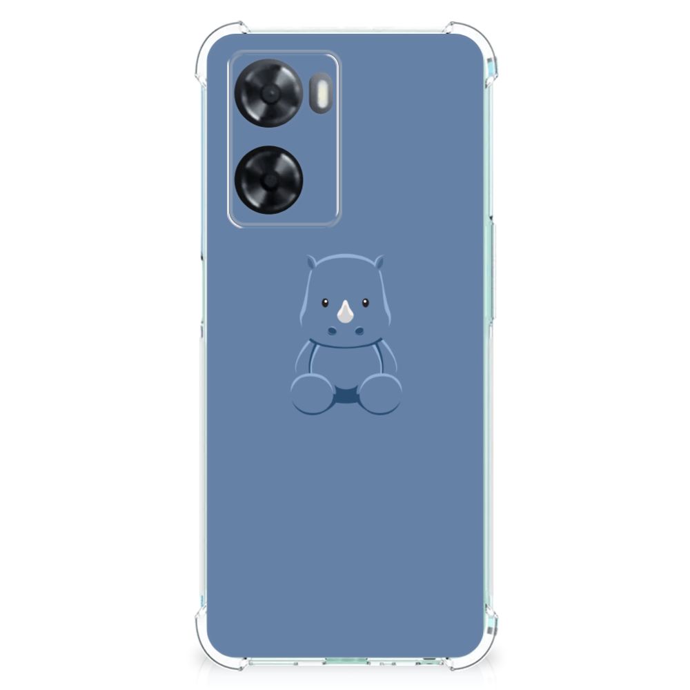 OPPO A57 | A57s | A77 4G Stevig Bumper Hoesje Baby Rhino