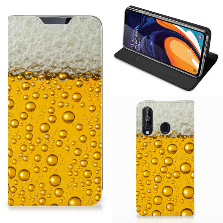 Samsung Galaxy A60 Flip Style Cover Bier