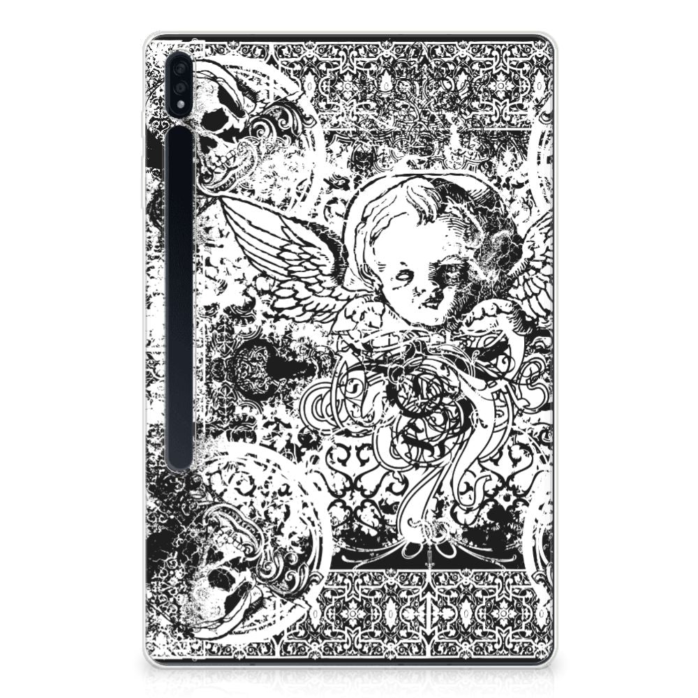 Tablet BackCover Samsung Galaxy Tab S7 Plus | S8 Plus Skulls Angel