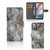 Motorola Moto G60 Bookcase Marmer Grijs