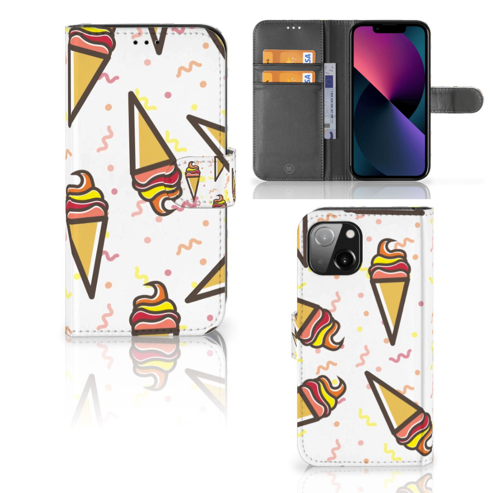 Apple iPhone 13 Book Cover Icecream