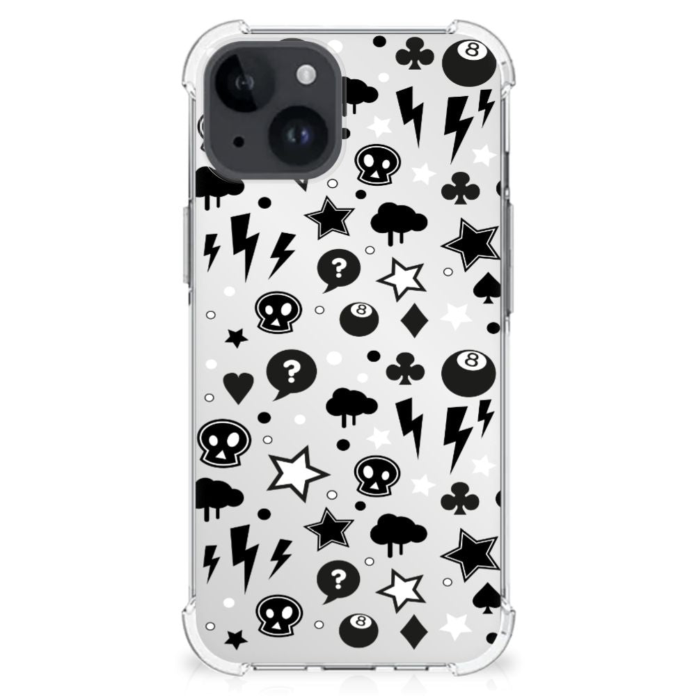 Extreme Case iPhone 15 Silver Punk