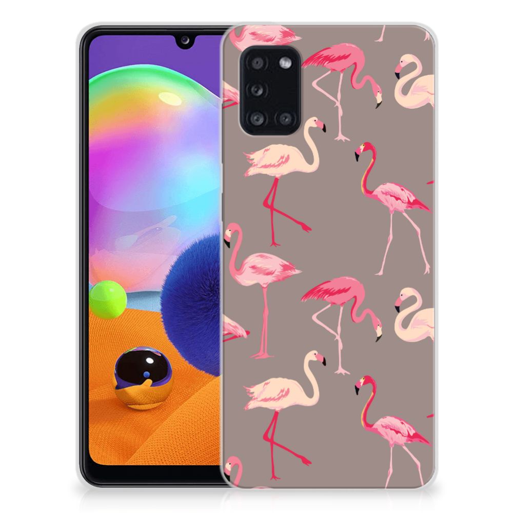 Samsung Galaxy A31 TPU Hoesje Flamingo B2C Telecom