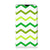 iPhone 13 Mini Hoesje met Magneet Zigzag Groen - B2C Telecom