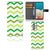 Samsung Galaxy A53 Telefoon Hoesje Zigzag Groen