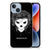 Silicone Back Case Apple iPhone 14 Skull Hair