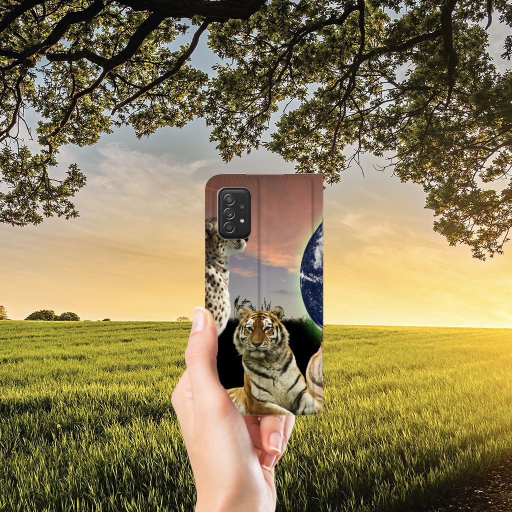 Samsung Galaxy A03s Hoesje maken Roofdieren - B2C Telecom