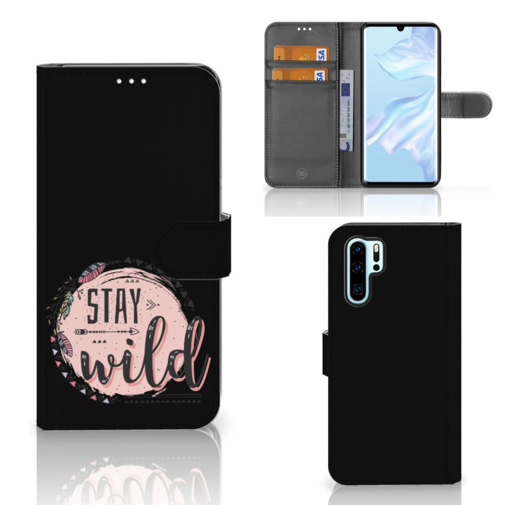 Huawei P30 Pro Leuk Hoesje Boho Stay Wild