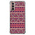 Samsung Galaxy S21 Plus Doorzichtige Silicone Hoesje Aztec Paars B2C Telecom