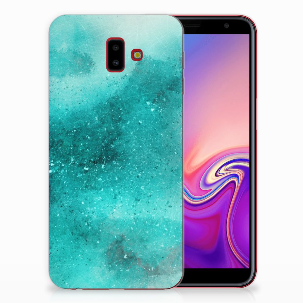 Hoesje maken Samsung Galaxy J6 Plus (2018) Painting Blue