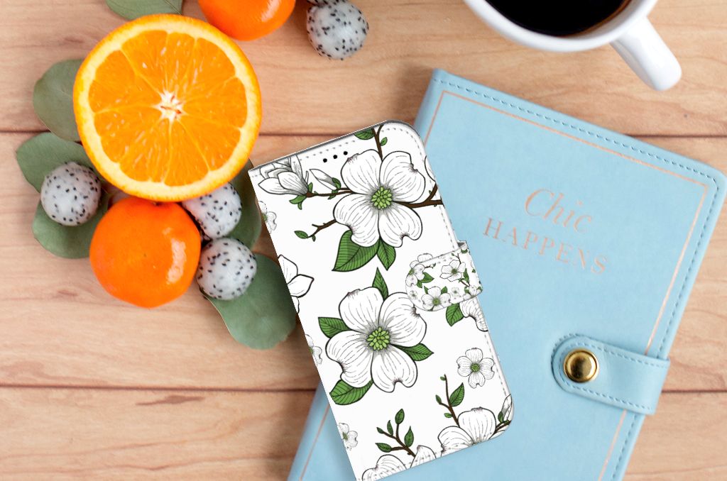 iPhone 14 Plus Hoesje Dogwood Flowers