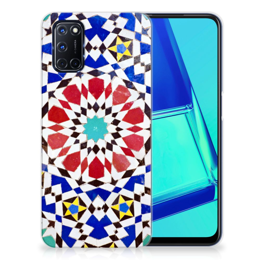 OPPO A52 | A72 TPU Siliconen Hoesje Mozaïek