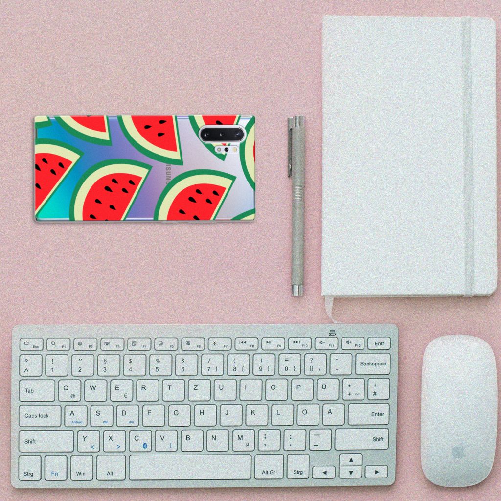 Samsung Galaxy Note 10 Plus Siliconen Case Watermelons