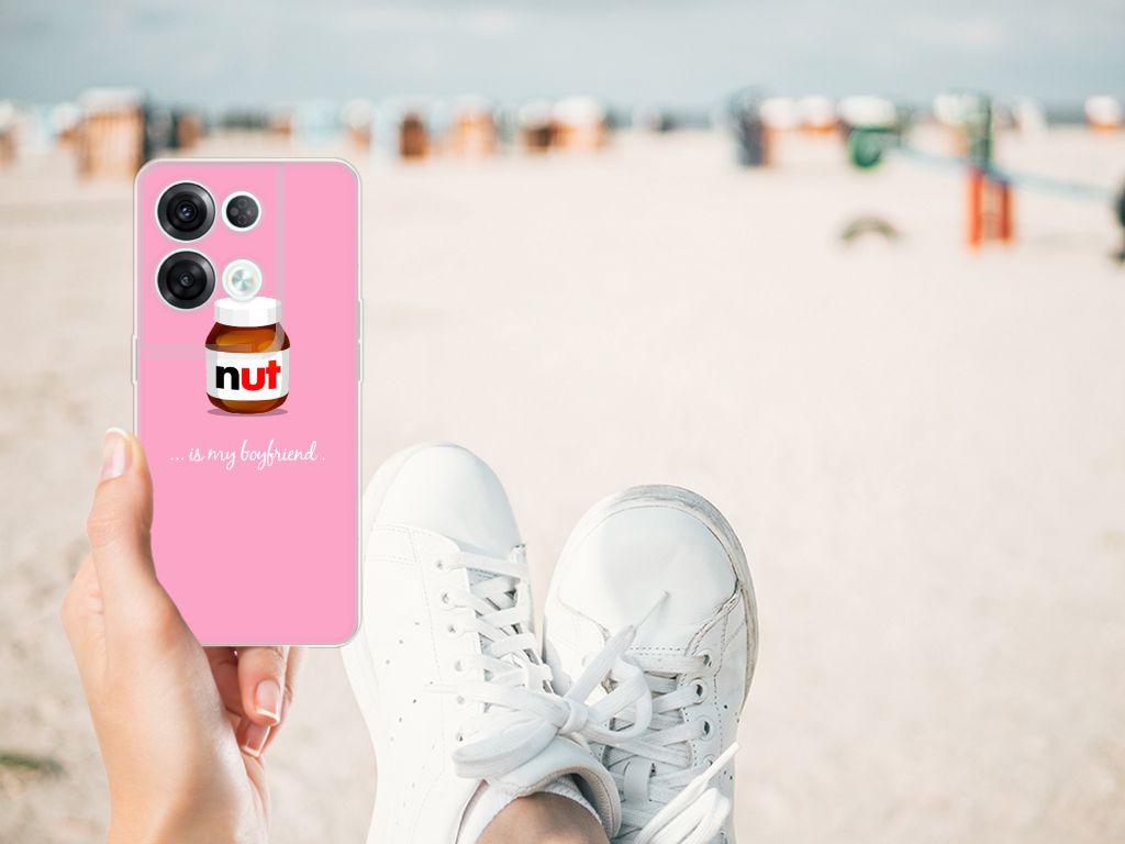 OPPO Reno8 Pro Siliconen Case Nut Boyfriend B2C Telecom