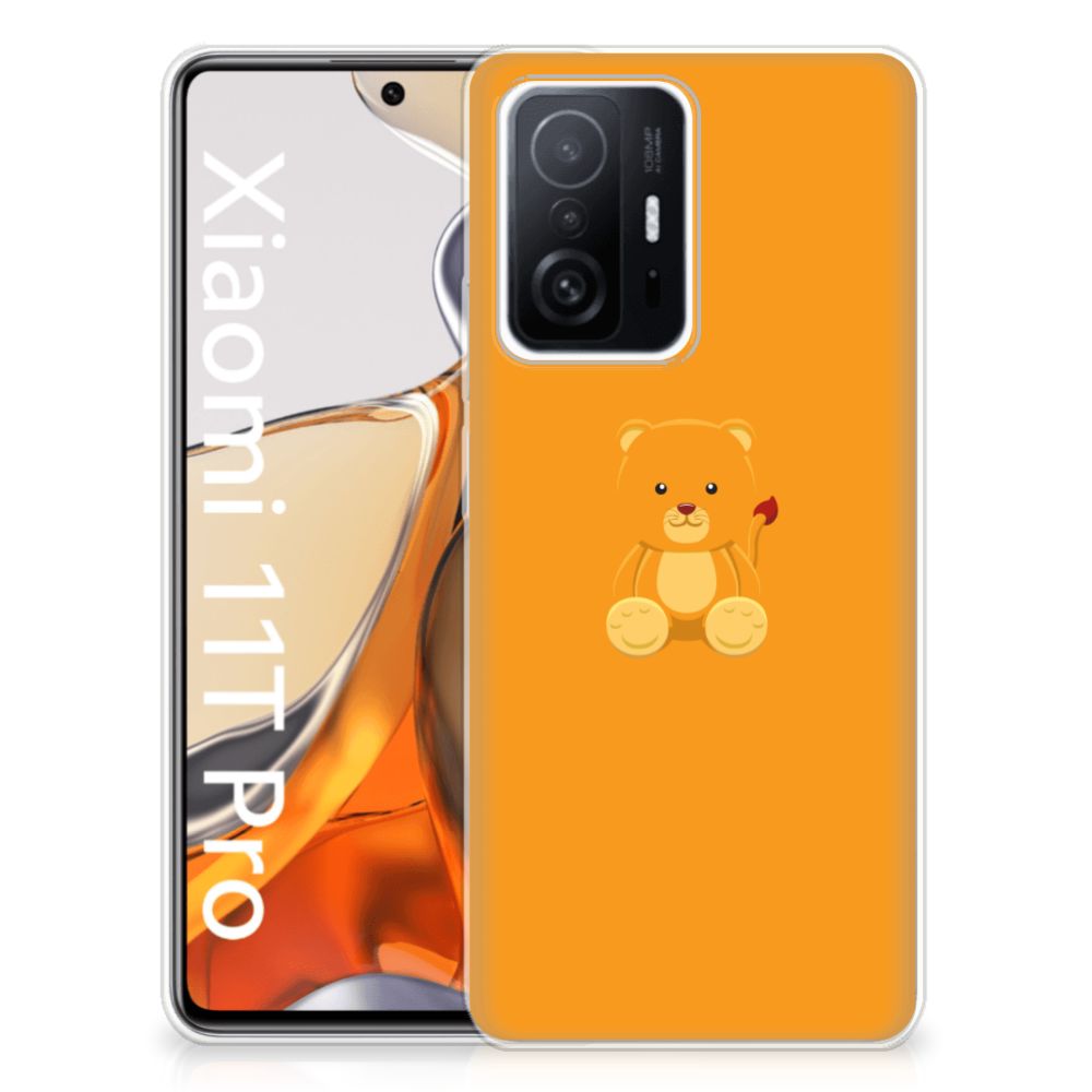 Xiaomi 11T | 11T Pro Telefoonhoesje met Naam Baby Beer B2C Telecom