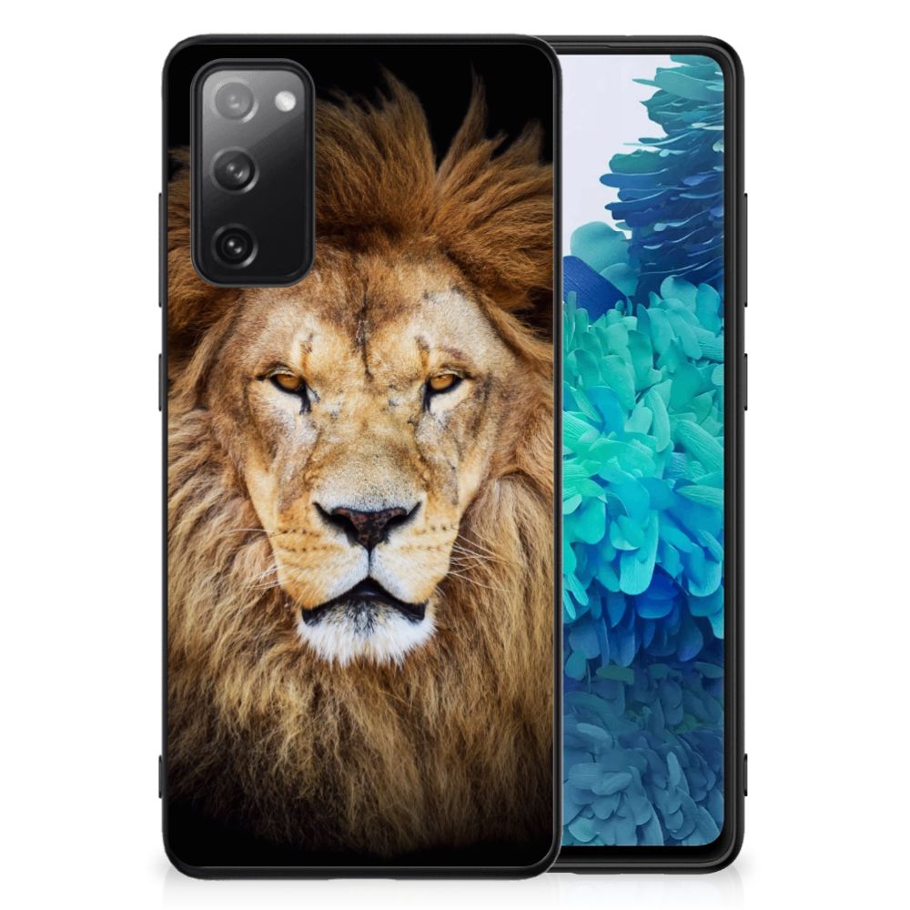 Samsung Galaxy S20 FE Dierenprint Telefoonhoesje Leeuw B2C Telecom