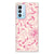 Motorola Edge 20 Pro TPU Case Pink Flowers