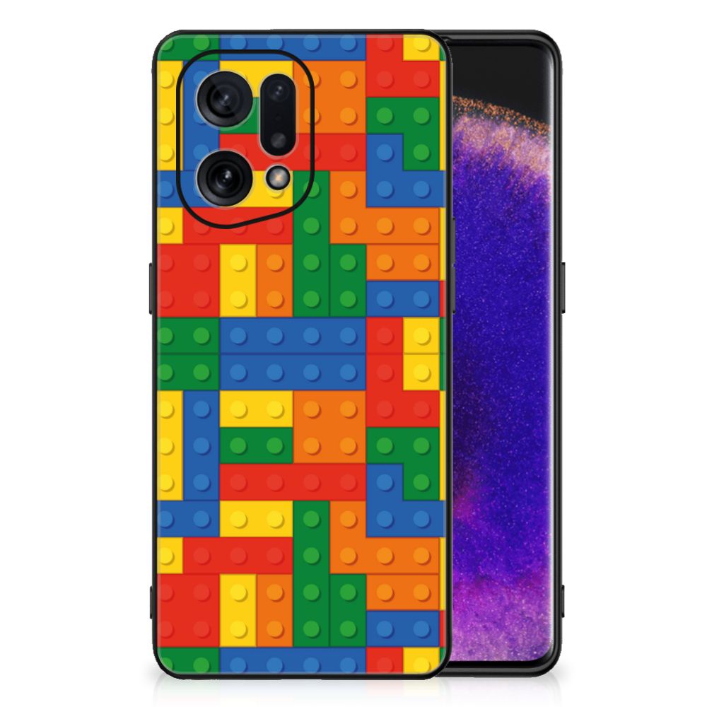 OPPO Find X5 Back Case Blokken