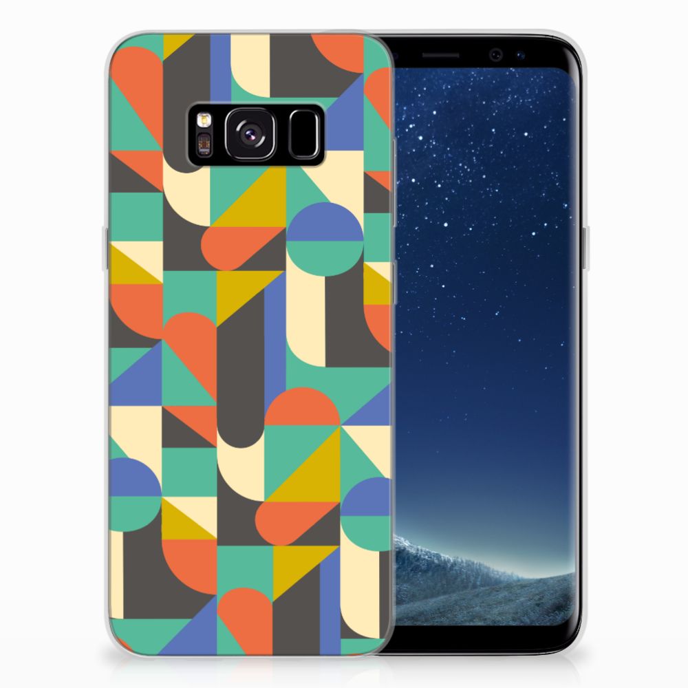 Samsung Galaxy S8 TPU bumper Funky Retro