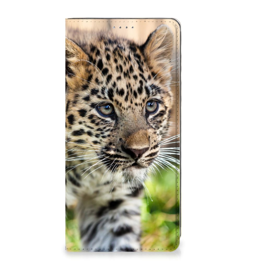OPPO A57 | A57s | A77 4G Hoesje maken Baby Luipaard - B2C Telecom