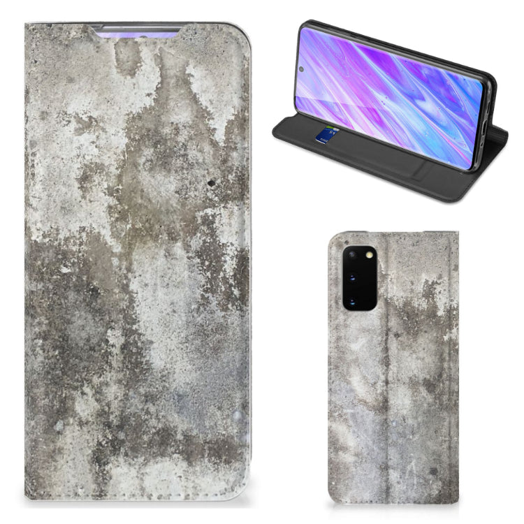 Samsung Galaxy S20 Standcase Beton Print