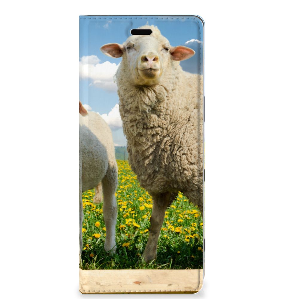 Sony Xperia 5 Hoesje maken Schaap en Lammetje - B2C Telecom