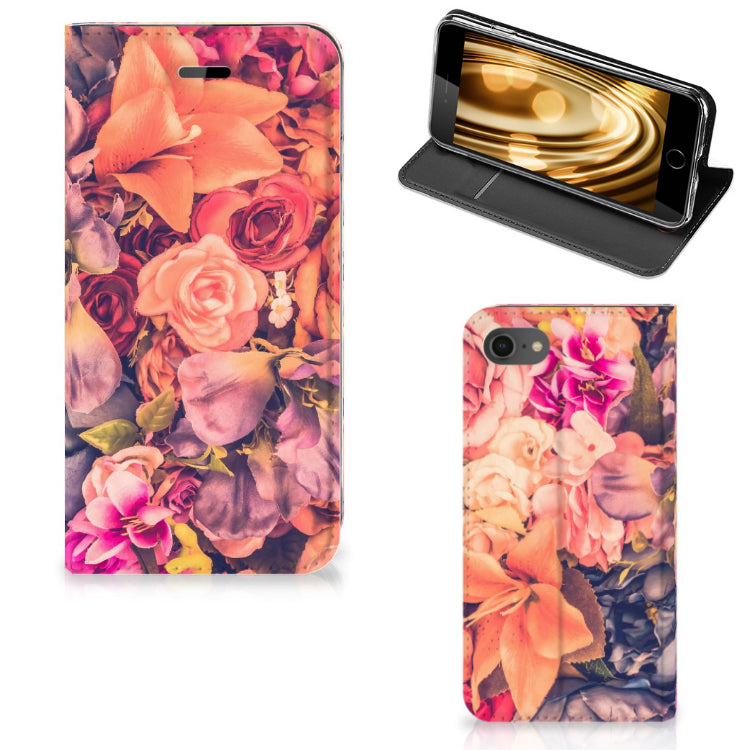 iPhone 7 | 8 | SE (2020) | SE (2022) Smart Cover Bosje Bloemen