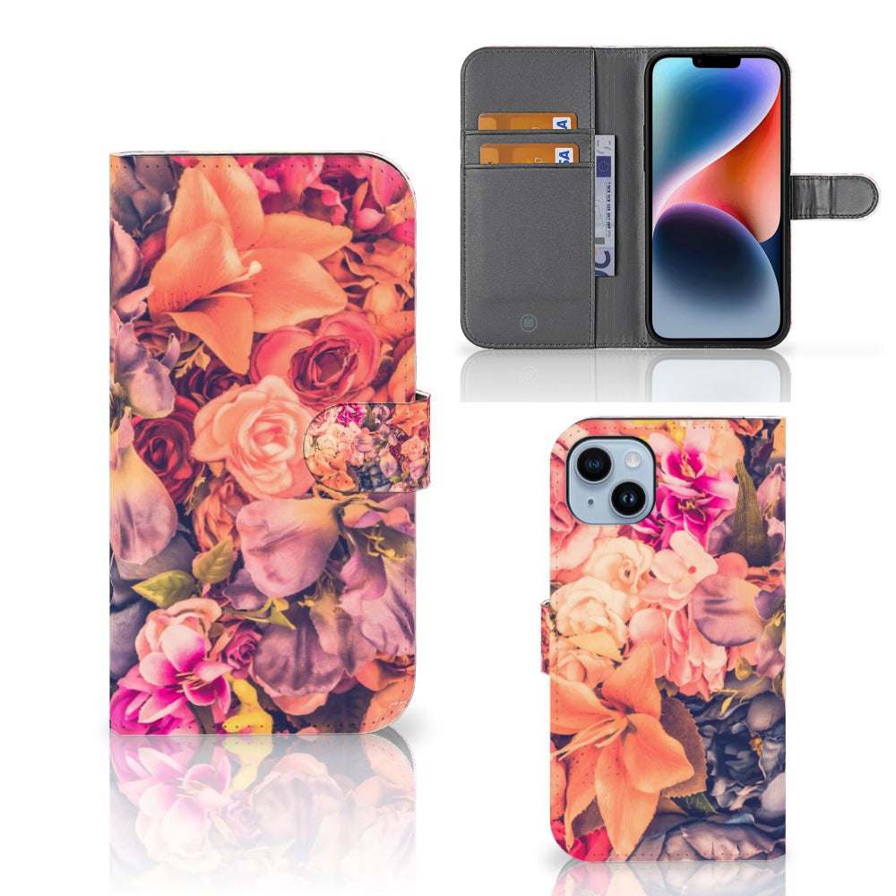 iPhone 15 Plus Hoesje Bosje Bloemen
