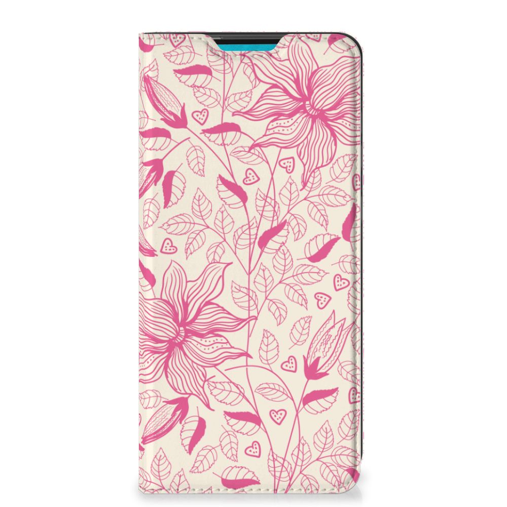Samsung Galaxy A73 Smart Cover Pink Flowers - B2C Telecom