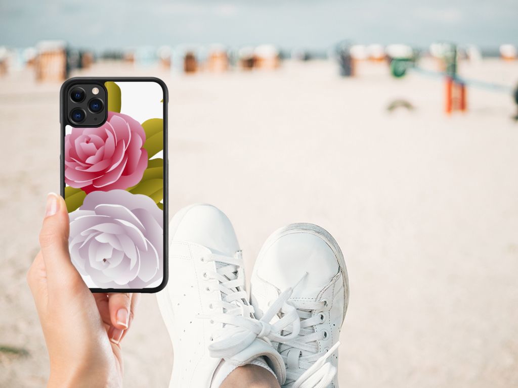 Apple iPhone 11 Pro Max Skin Case Roses B2C Telecom