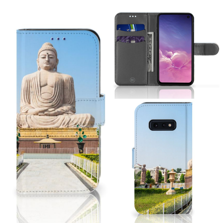 Samsung Galaxy S10e Flip Cover Boeddha