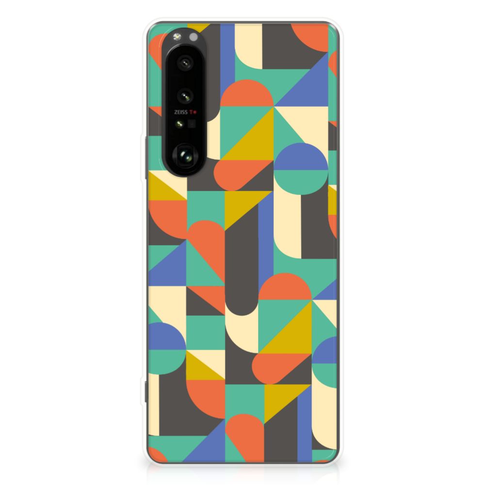Sony Xperia 1 III TPU bumper Funky Retro B2C Telecom