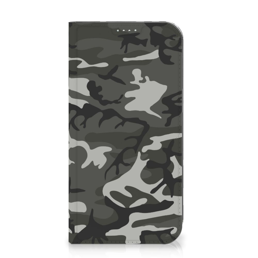 iPhone 15 Plus Hoesje met Magneet Army Light in camouflage design đĒ