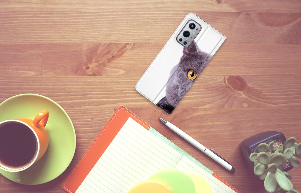 OnePlus 9 Pro Hoesje maken Kat - B2C Telecom