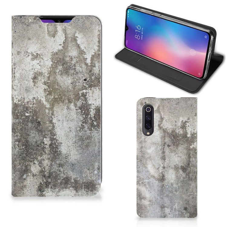 Xiaomi Mi 9 Standcase Beton Print