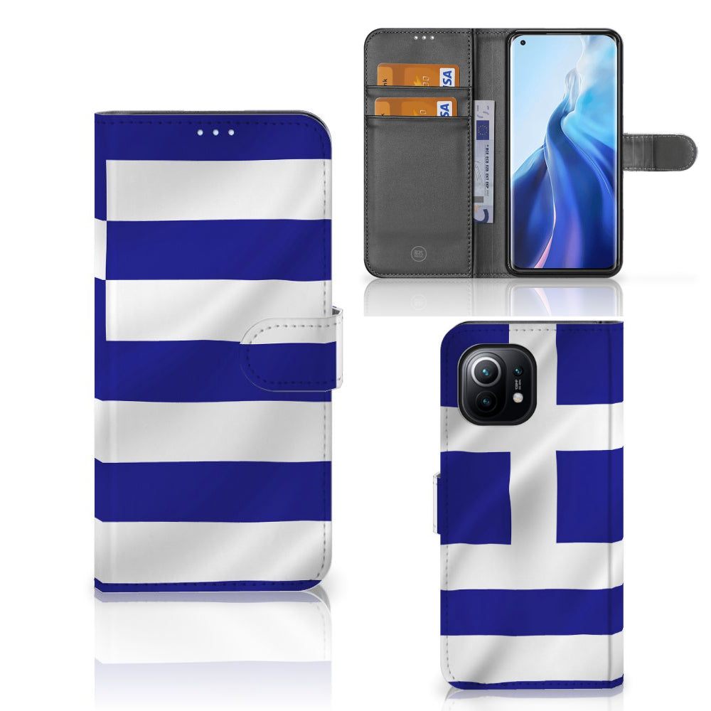 Xiaomi Mi 11 Bookstyle Case Griekenland