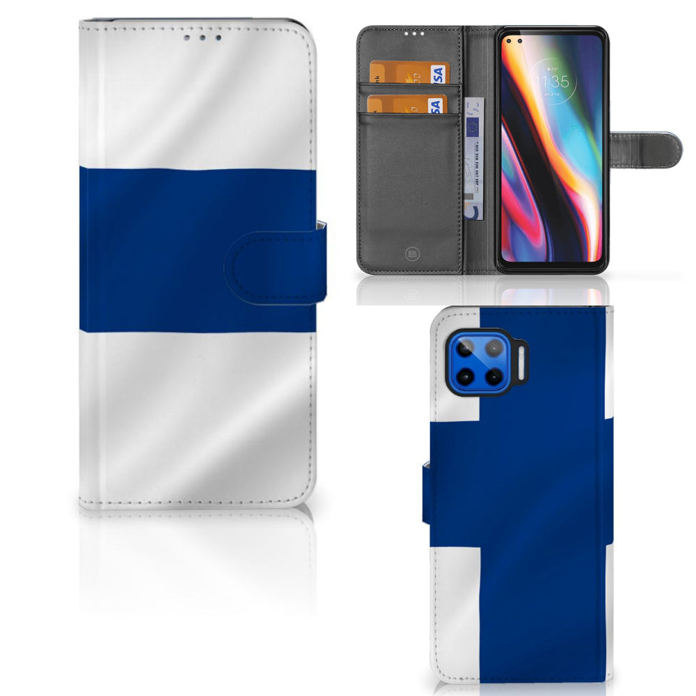 Motorola Moto G 5G Plus Bookstyle Case Finland