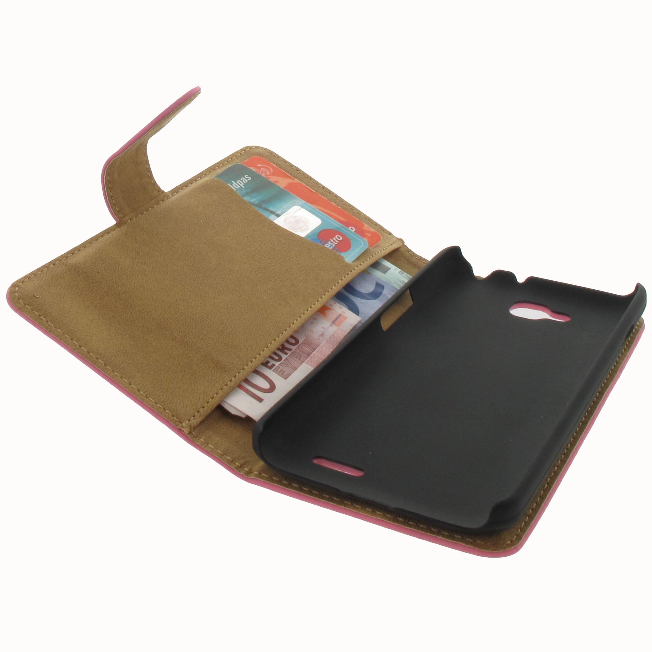 LG L90 Bookstyle Case Pink