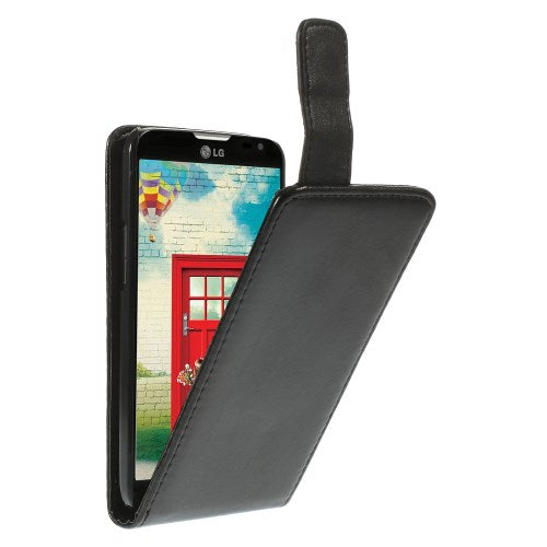 LG L90 Flip Hoesje Zwart