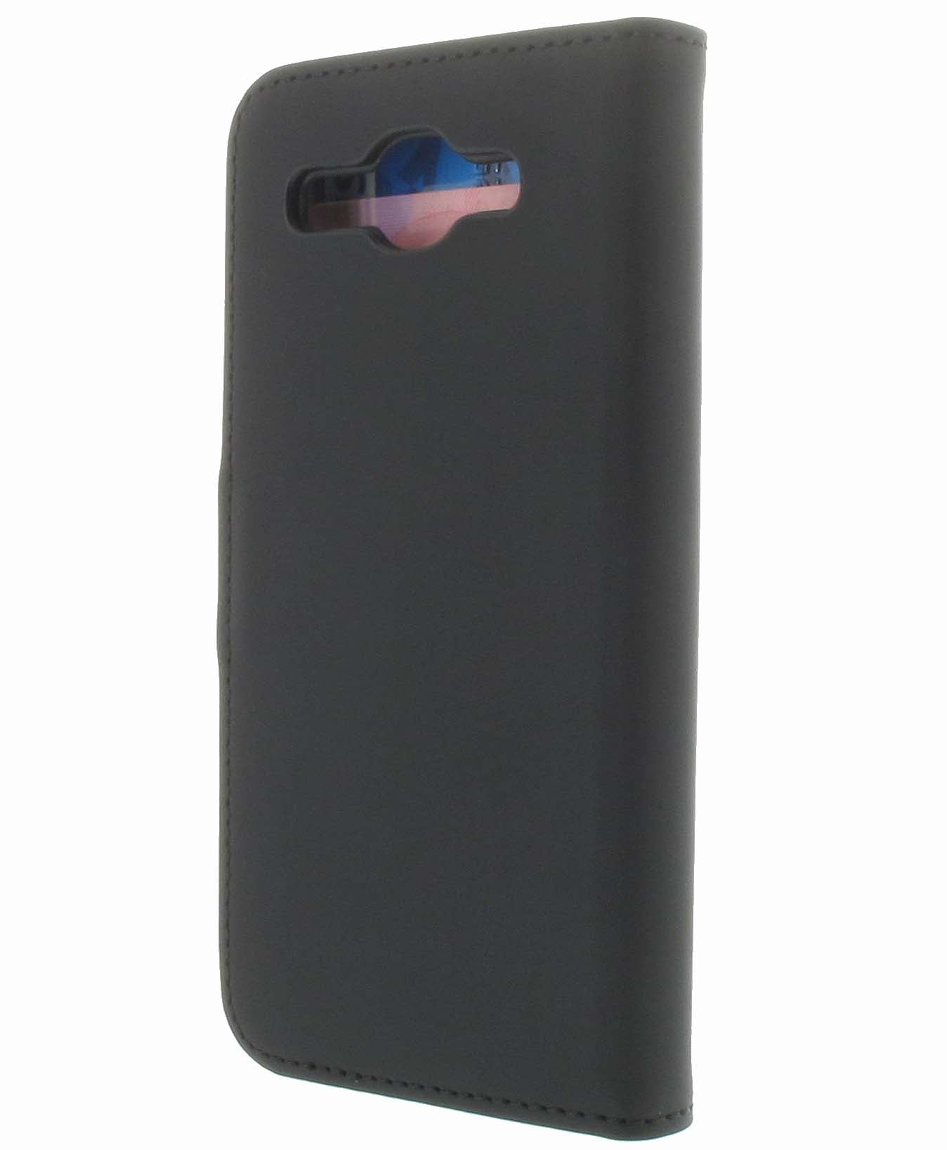 Huawei Ascend Y520 Hoesje Zwart (Wallet)