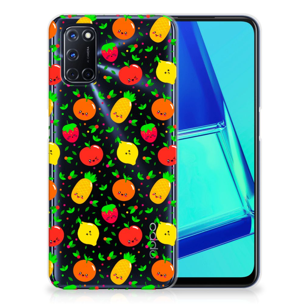 OPPO A52 | A72 Siliconen Case Fruits