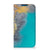 iPhone 14 Pro Standcase Marble Blue Gold