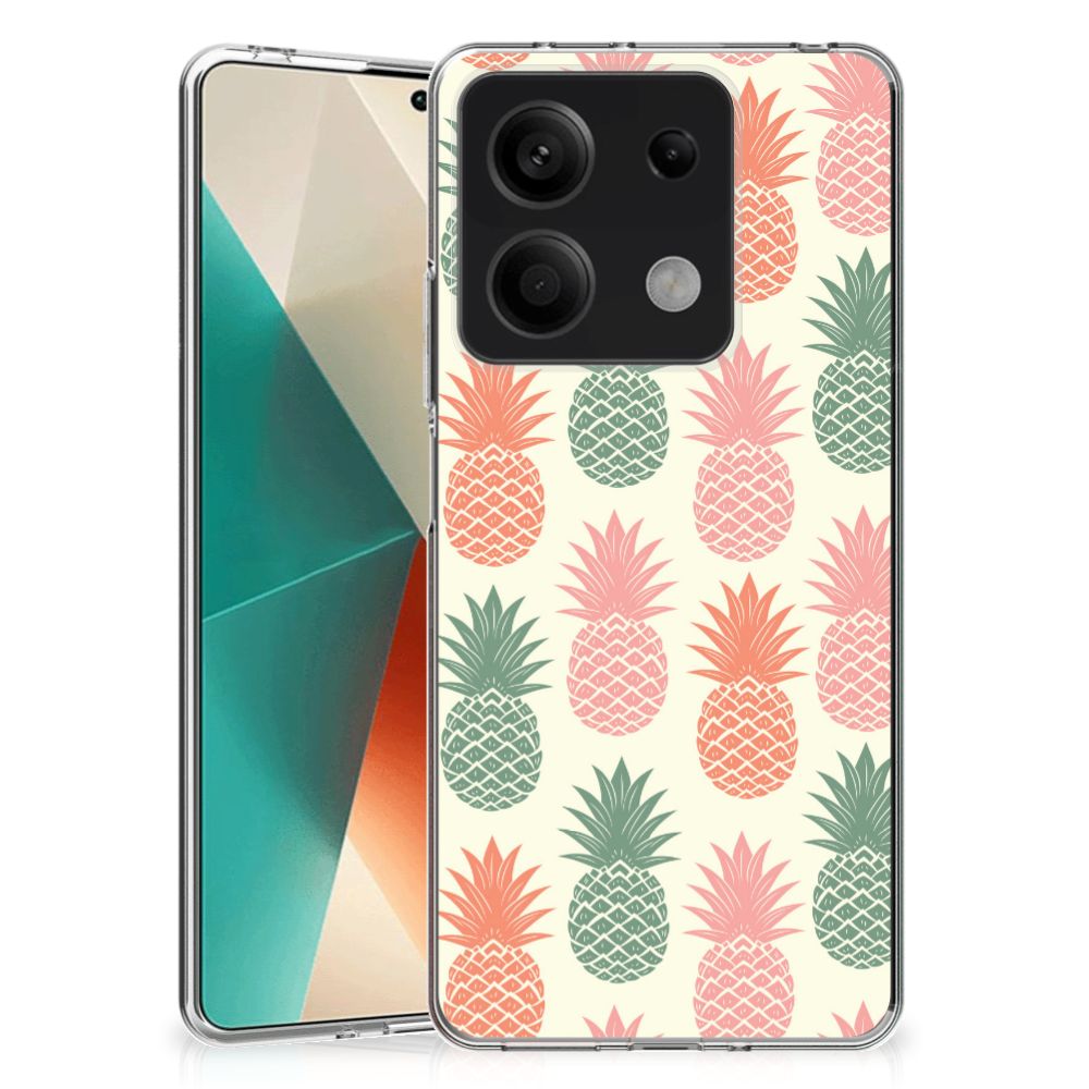 Xiaomi Redmi Note 13 5G Siliconen Case Ananas