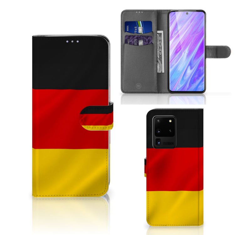 Samsung Galaxy S20 Ultra Bookstyle Case Duitsland