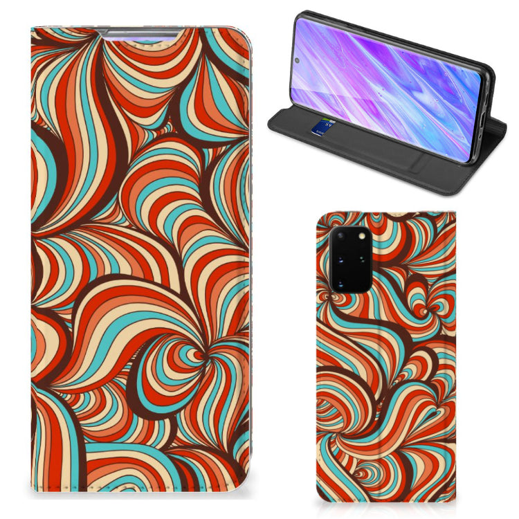 Samsung Galaxy S20 Plus Bookcase Retro