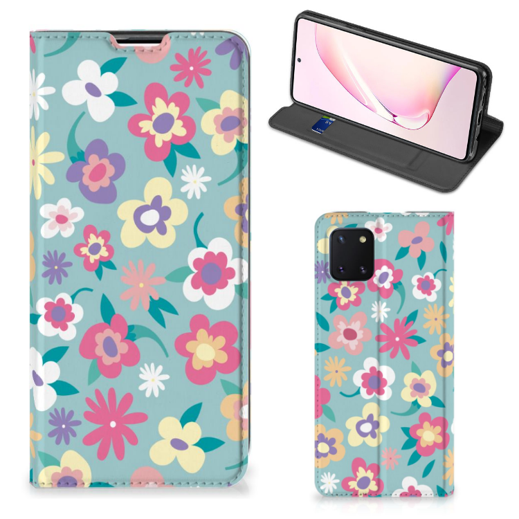 Samsung Galaxy Note 10 Lite Smart Cover Flower Power - B2C Telecom