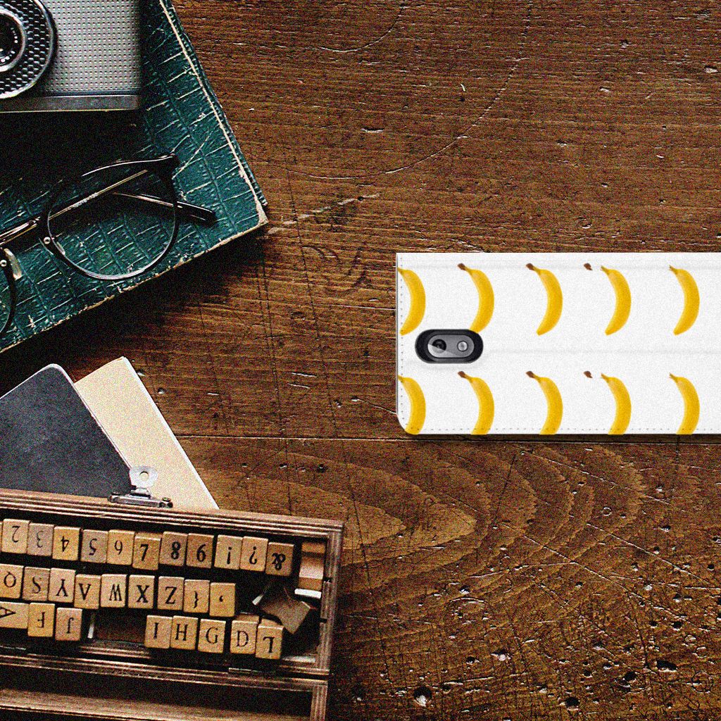 Nokia 3.1 (2018) Flip Style Cover Banana
