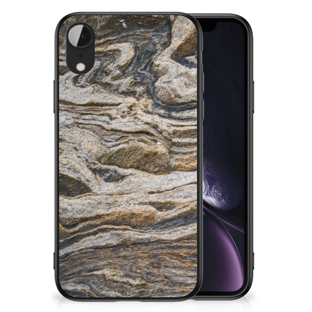 Apple iPhone XR Marmeren Print Telefoonhoesje Steen