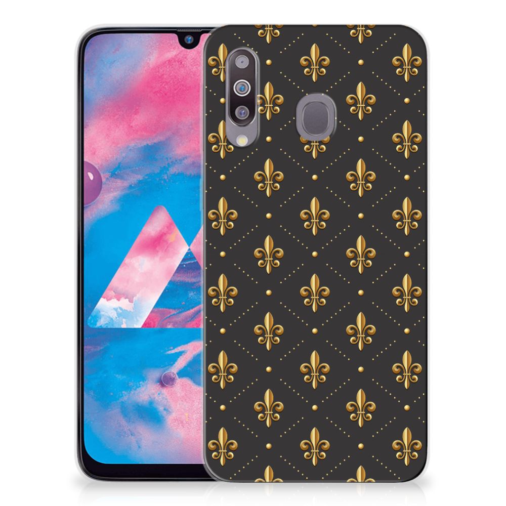 Samsung Galaxy M30 TPU bumper Franse Lelie